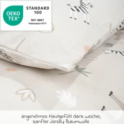 Bettwäsche Jersey 80 x 80 / 35 x 40 cm - Savanne Beige