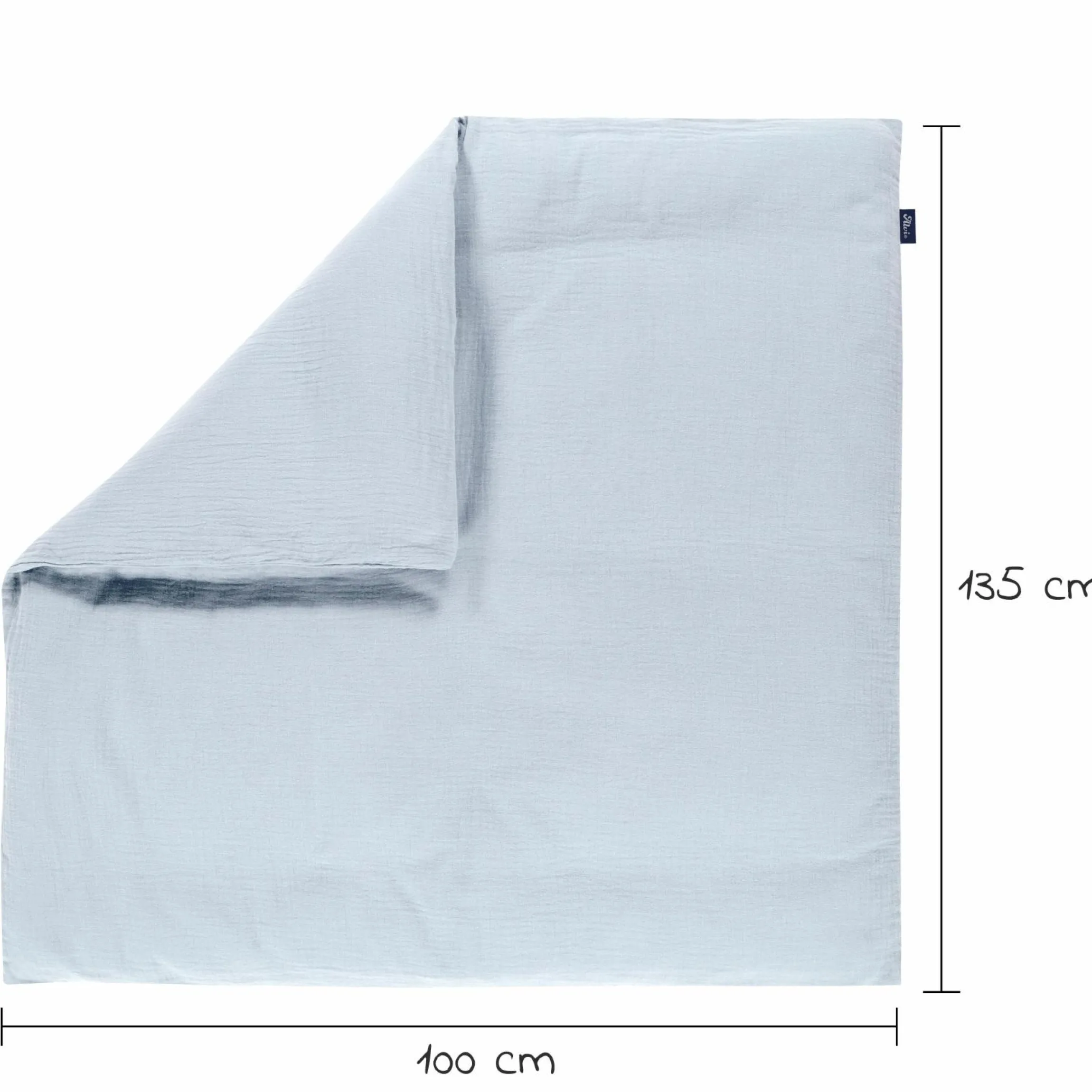 Bettwäsche Mull mit Knopf 100 x 135 cm - Sky Way