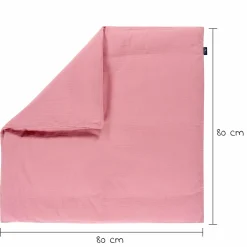 Bettwäsche Mull mit Knopf 80 x 80 cm - Fox Glove