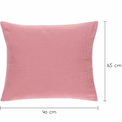 Bettwäsche Mull mit Knopf 80 x 80 cm - Fox Glove