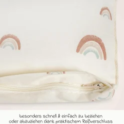 Bettwäsche Organic 100 x 135 / 40 x 60 cm - Rainbow