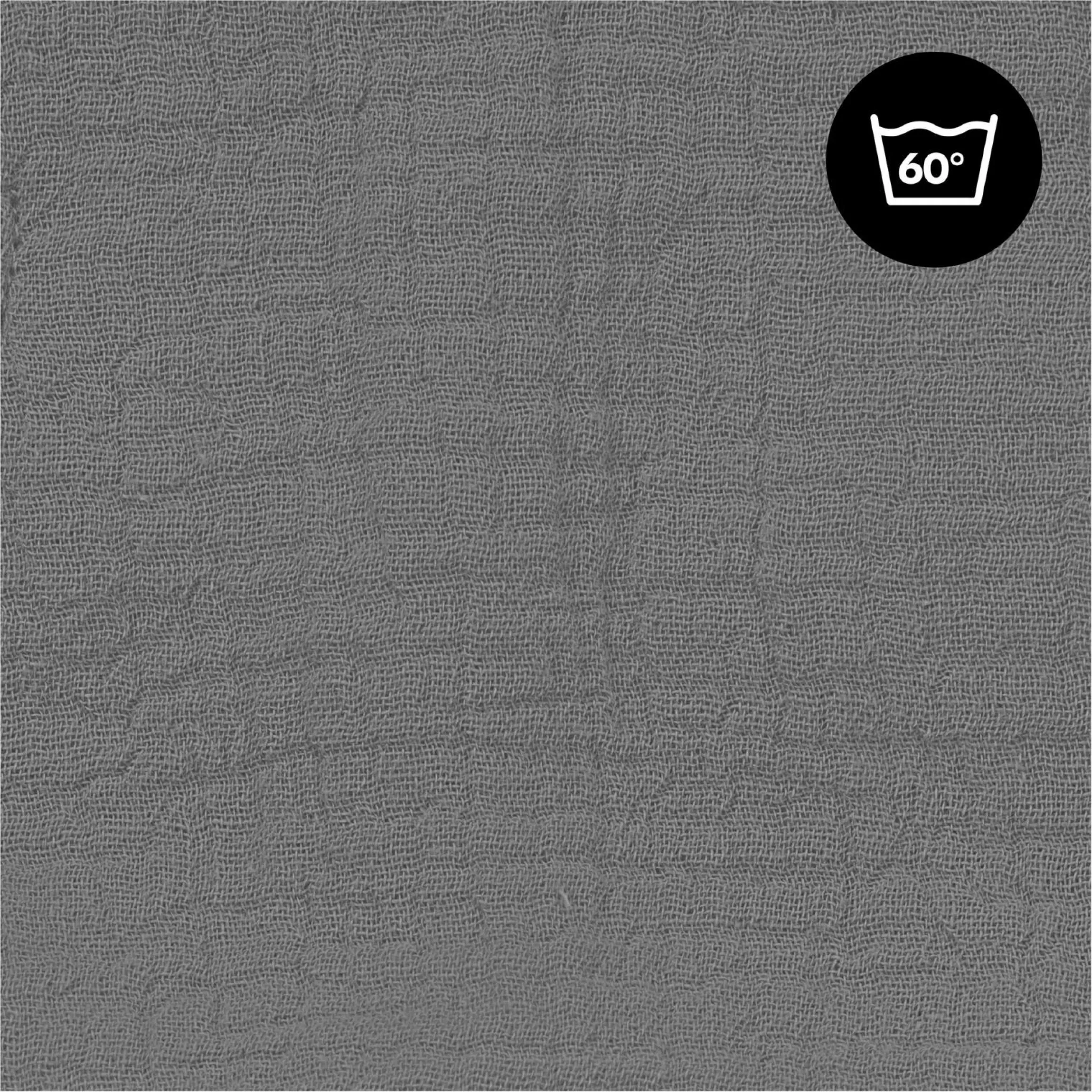 Bezug für Alpha Newborn Bouncer (atmungsaktiv & einfach waschbar) - Dark Grey