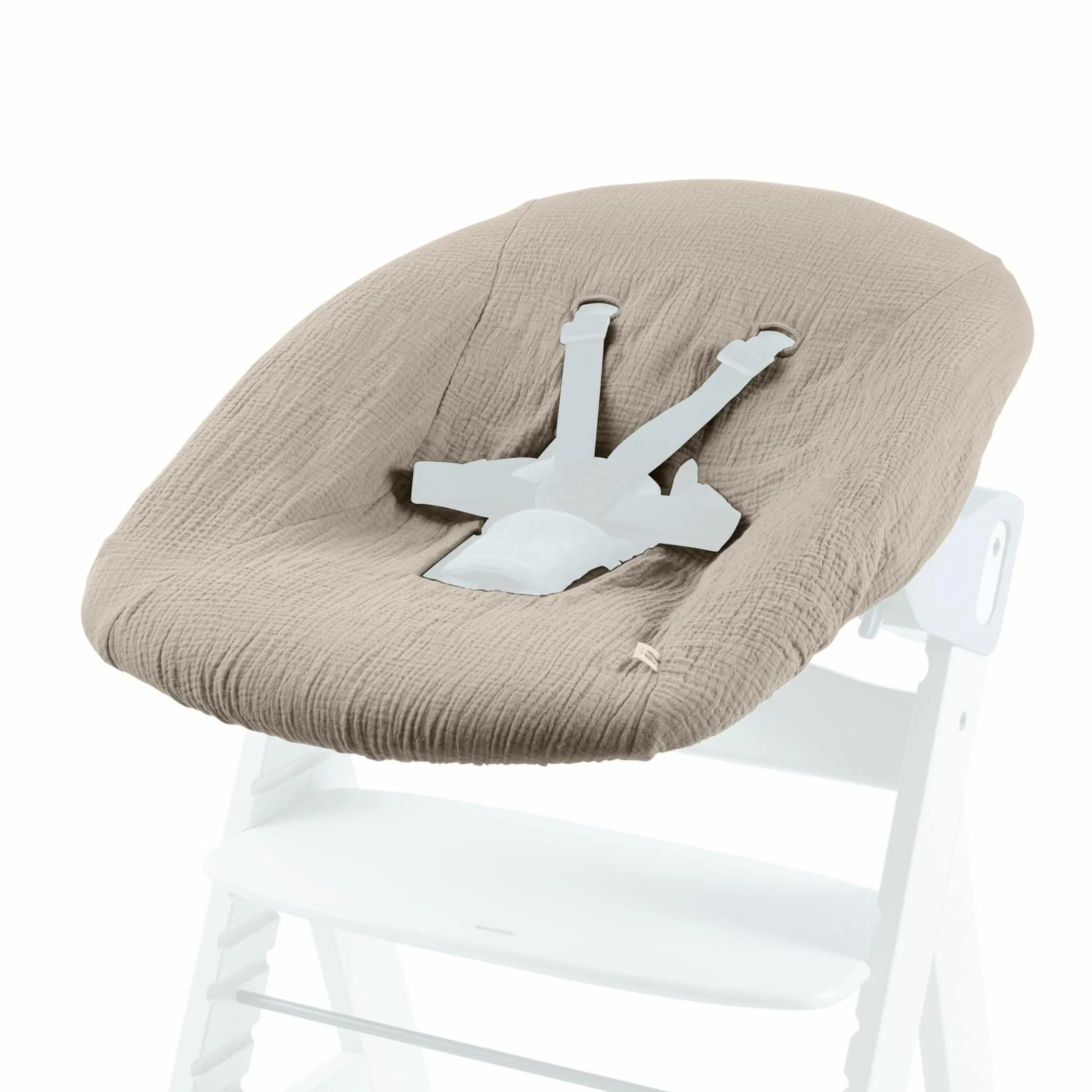 Bezug für Alpha Newborn Bouncer (atmungsaktiv & einfach waschbar) - Beige