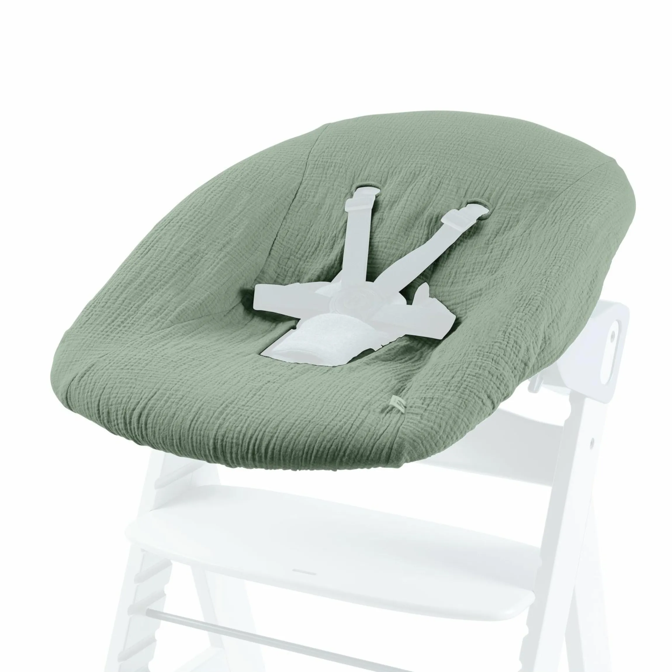 Bezug für Alpha Newborn Bouncer (atmungsaktiv & einfach waschbar) - Sage