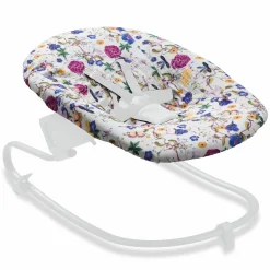 Bezug für Alpha Newborn Bouncer (atmungsaktiv & einfach waschbar) - Floral Beige