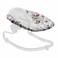 Bezug für Alpha Newborn Bouncer (atmungsaktiv & einfach waschbar) - Floral Beige