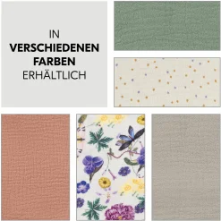 Bezug für Alpha Newborn Bouncer (atmungsaktiv & einfach waschbar) - Beige Dots