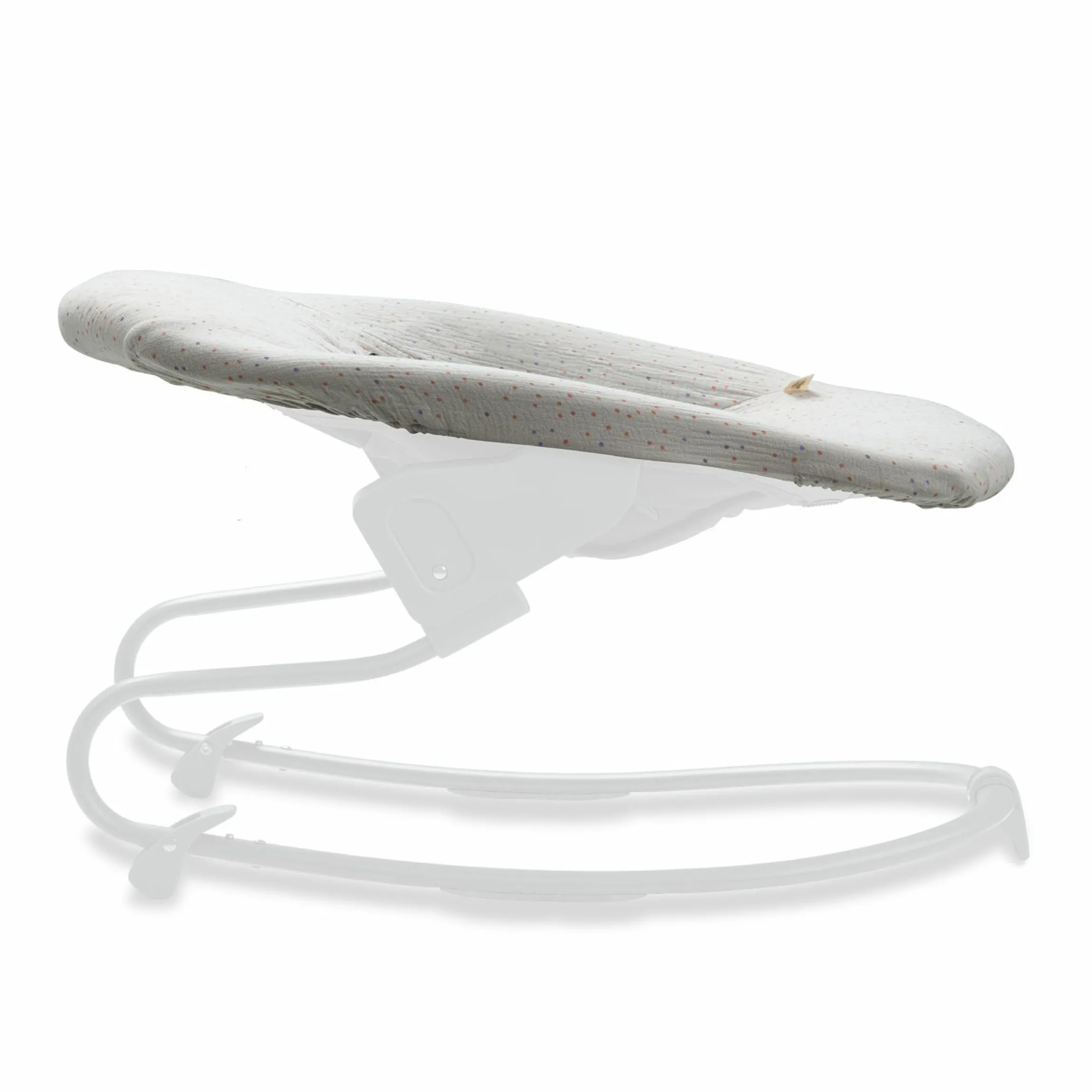 Bezug für Alpha Newborn Bouncer (atmungsaktiv & einfach waschbar) - Beige Dots