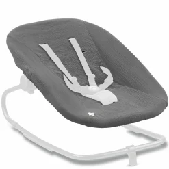 Bezug für Highchair Bouncer (atmungsaktiv & einfach waschbar) - Dark Grey