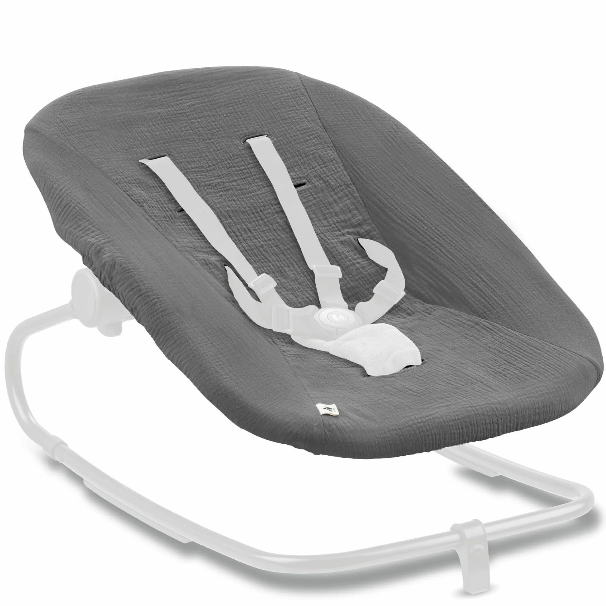 Bezug für Highchair Bouncer (atmungsaktiv & einfach waschbar) - Dark Grey
