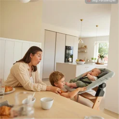 Bezug für Highchair Bouncer (atmungsaktiv & einfach waschbar) - Dark Grey