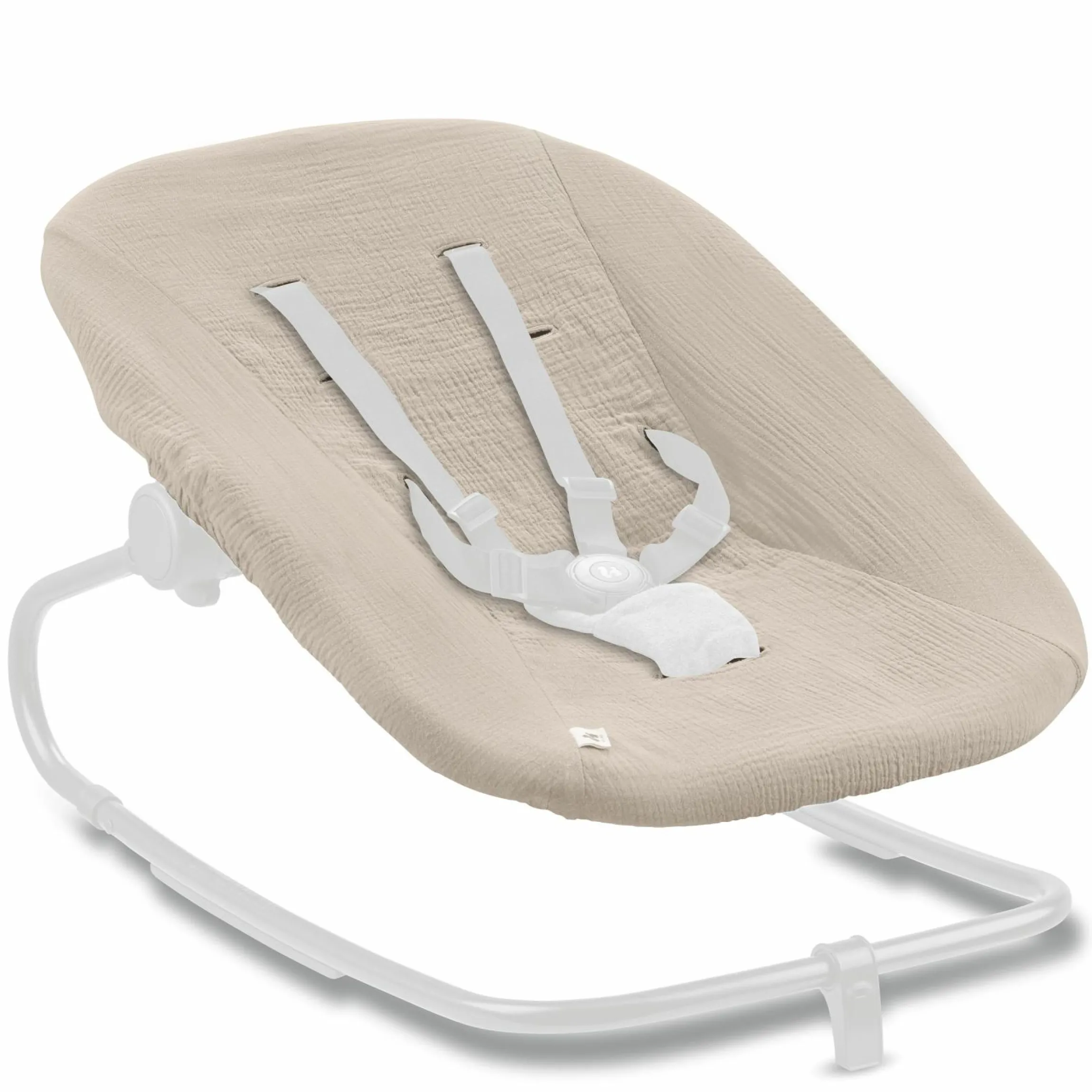 Bezug für Highchair Bouncer (atmungsaktiv & einfach waschbar) - Beige