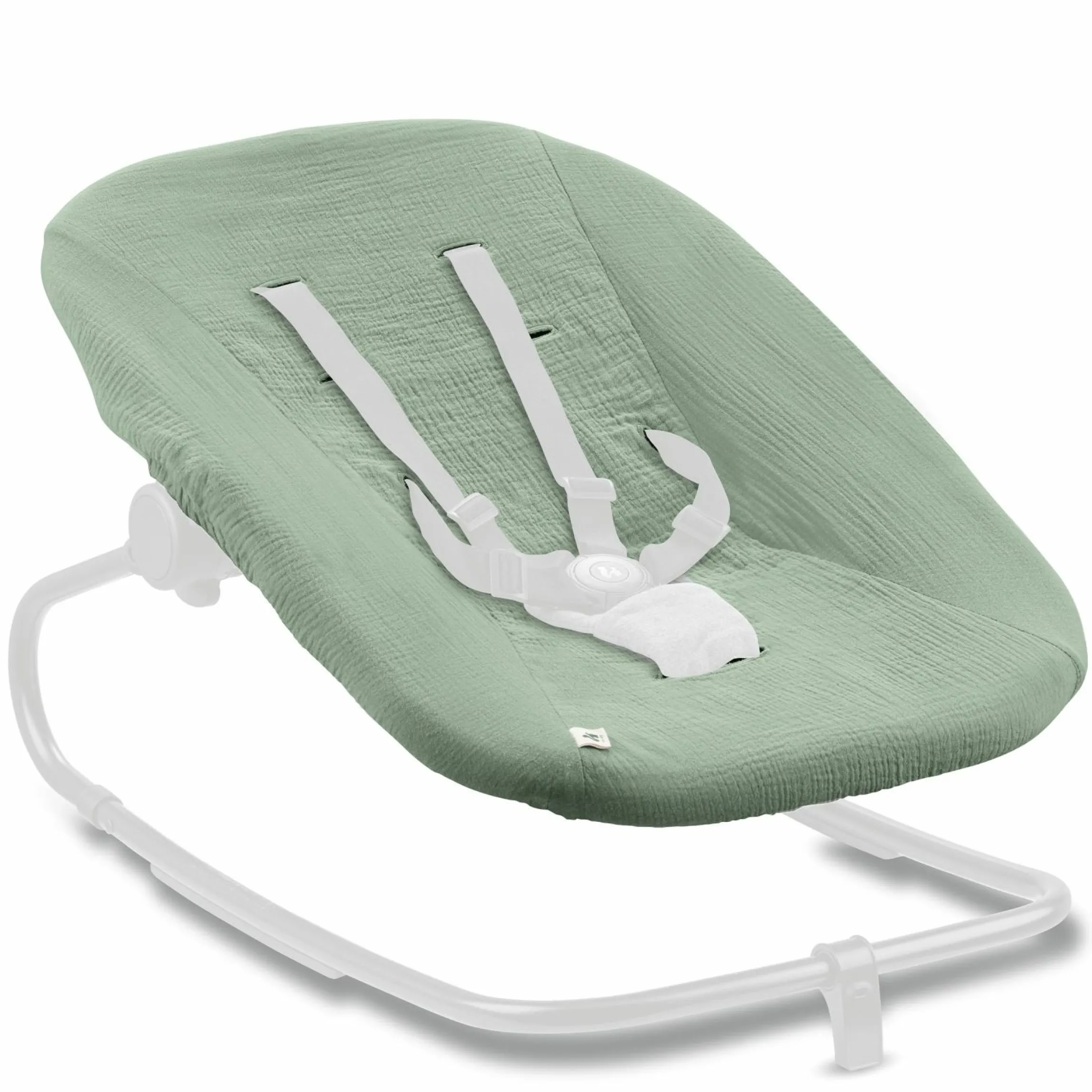 Bezug für Highchair Bouncer (atmungsaktiv & einfach waschbar) - Sage