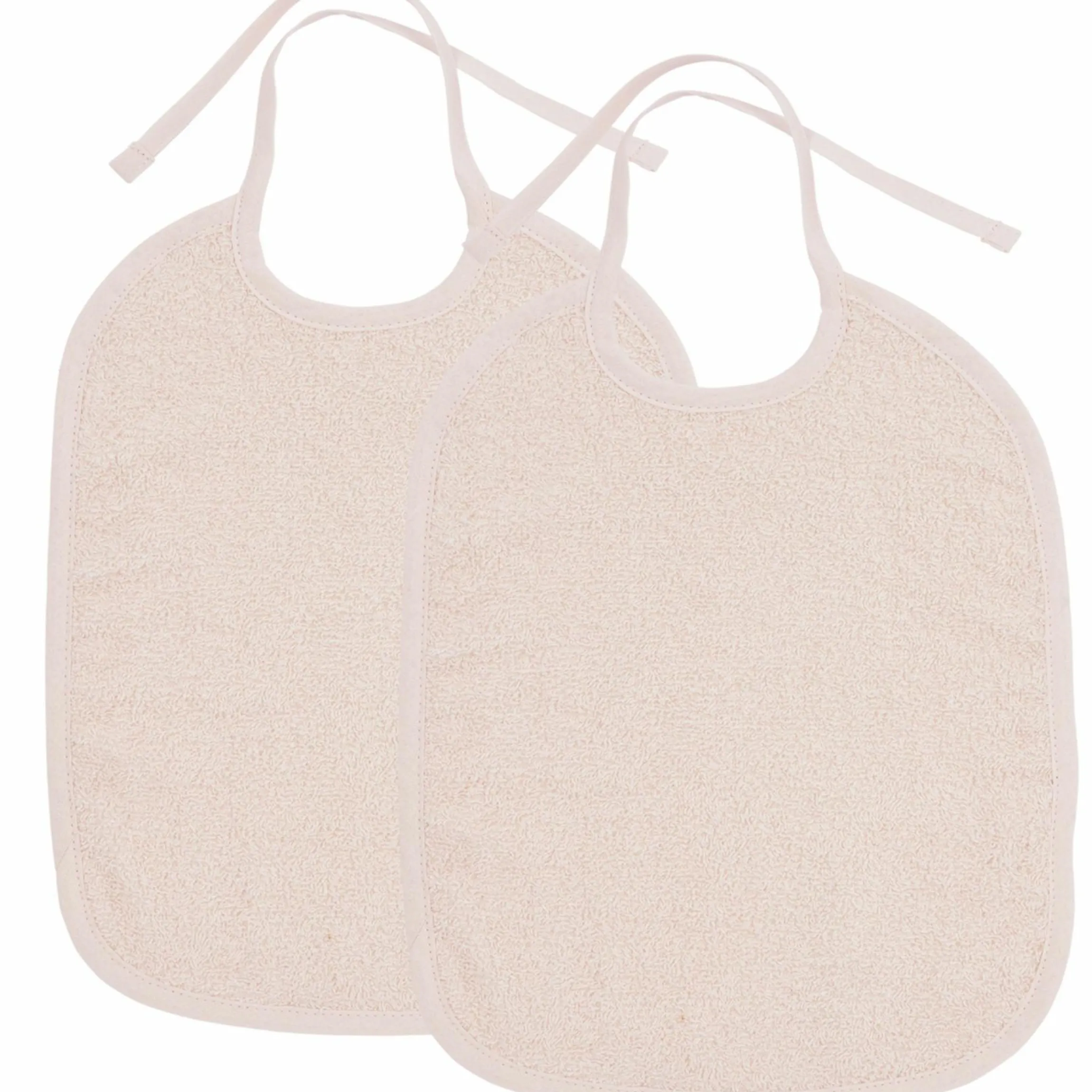 Binde-Lätzchen 2er Pack - Soft Pink