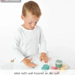 Bio-Soft-Knete - Schwarz und Weiss