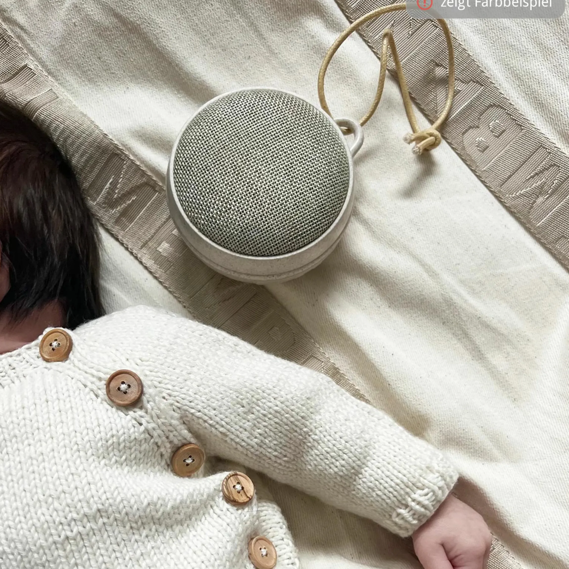 Bluetooth Lautsprecher White Noise Echo01 mit 10 Klängen - Wood