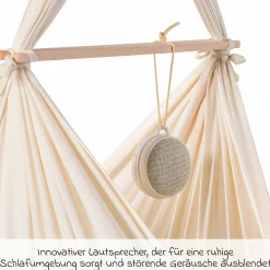 Bluetooth Lautsprecher White Noise Echo01 mit 10 Klängen - Wheat