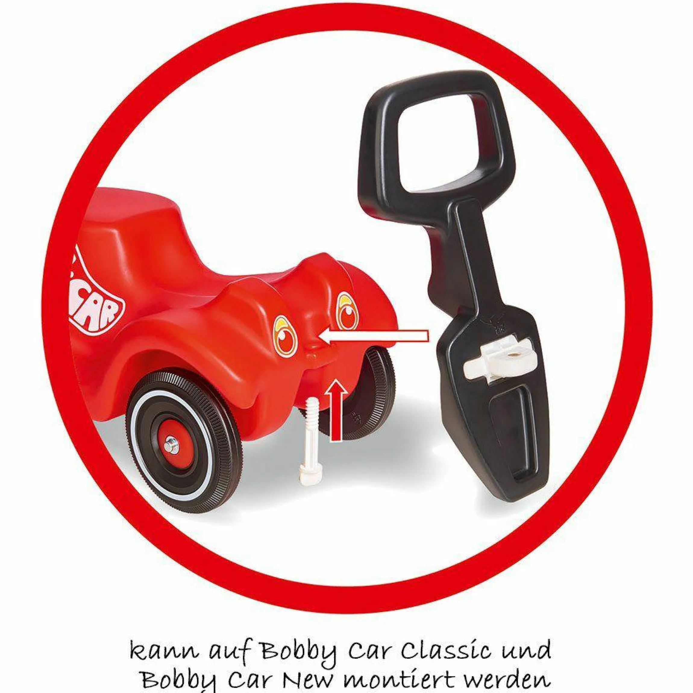 Bobby Car Walker - 2in1 Rückenlehne und Lauflernhilfe