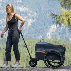 Bollerwagenset für Qubee und Qubee XL - Schwarz