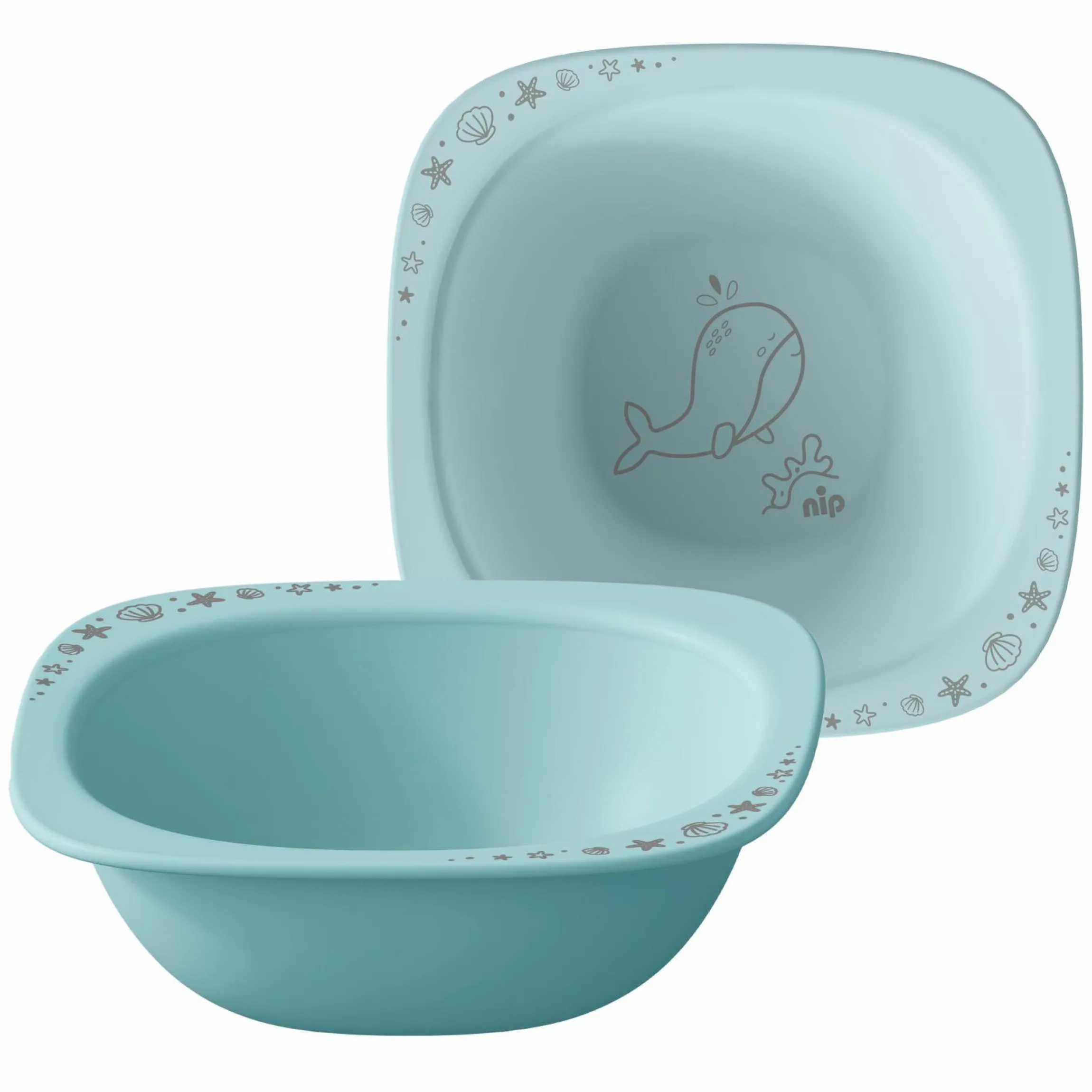 Breischale 2er Pack eat green - Blau