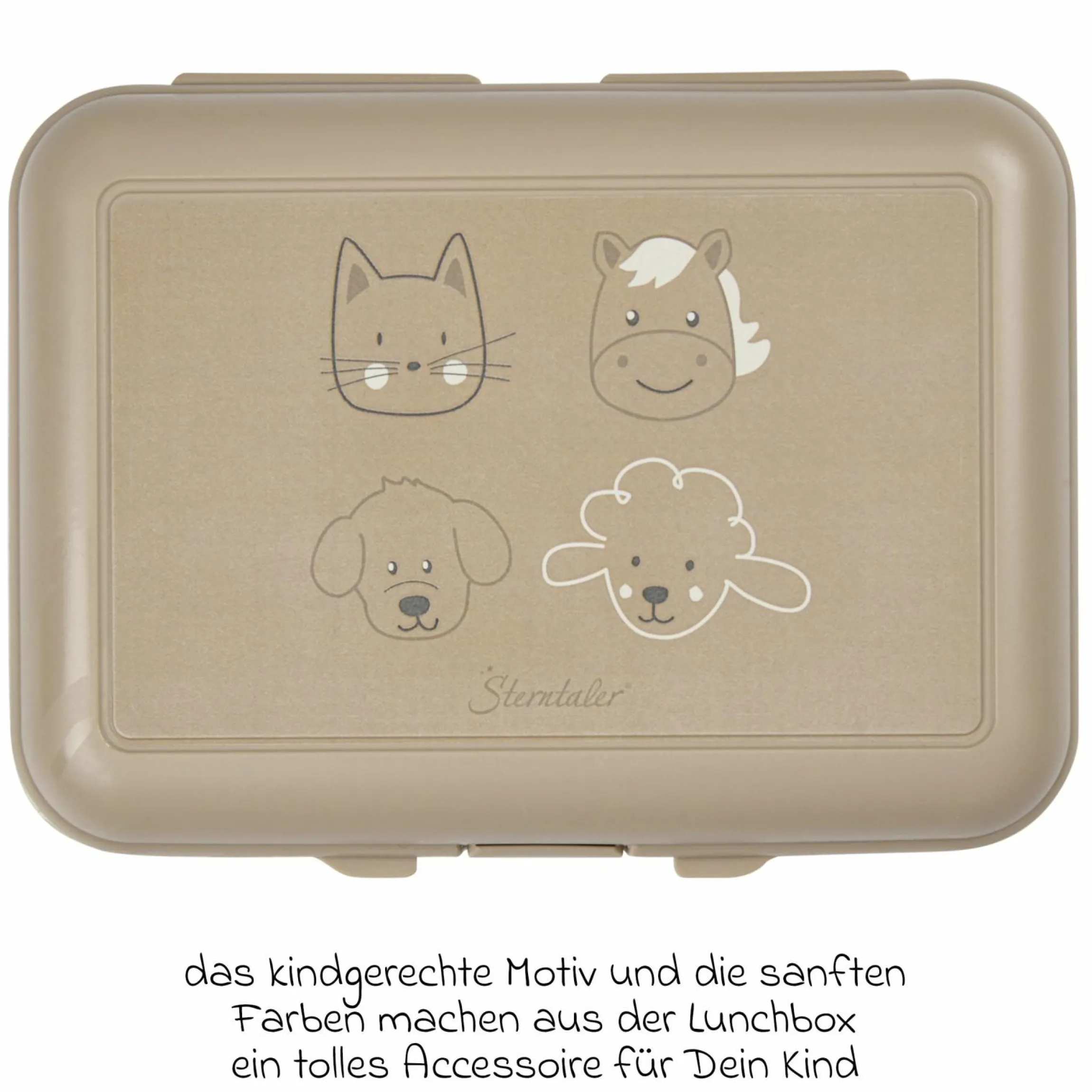 Brotdose / Lunchbox - Bauernhof