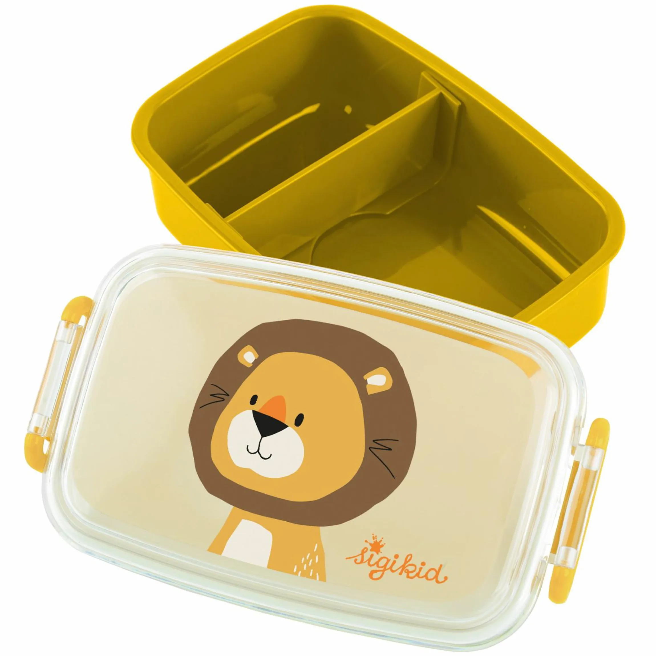 Brotdose / Lunchbox - Löwe - Gelb
