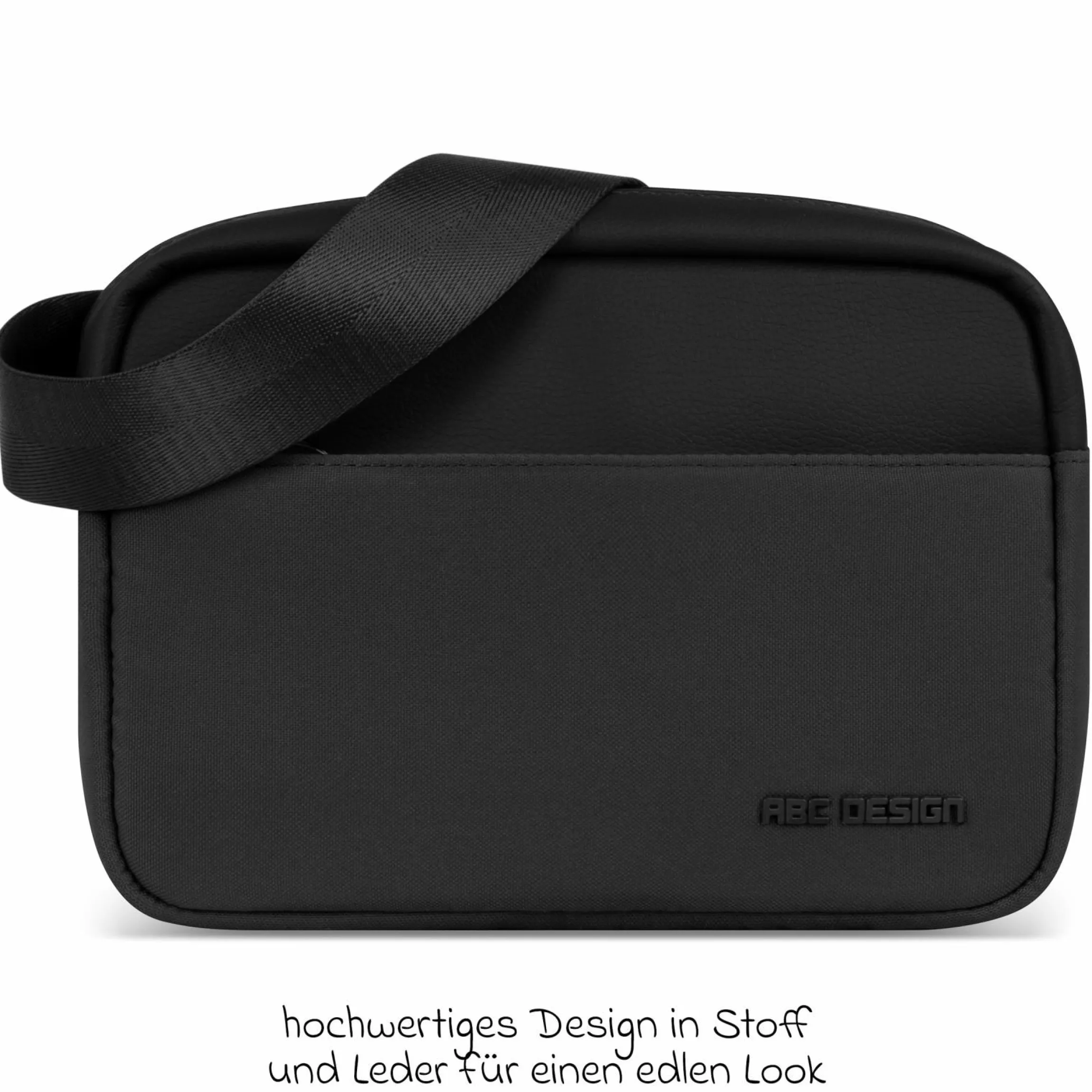 Brust- und Hüfttasche Hip Bag mit verstellbarem Gurt - Pure - Coal - Kollektion 2025