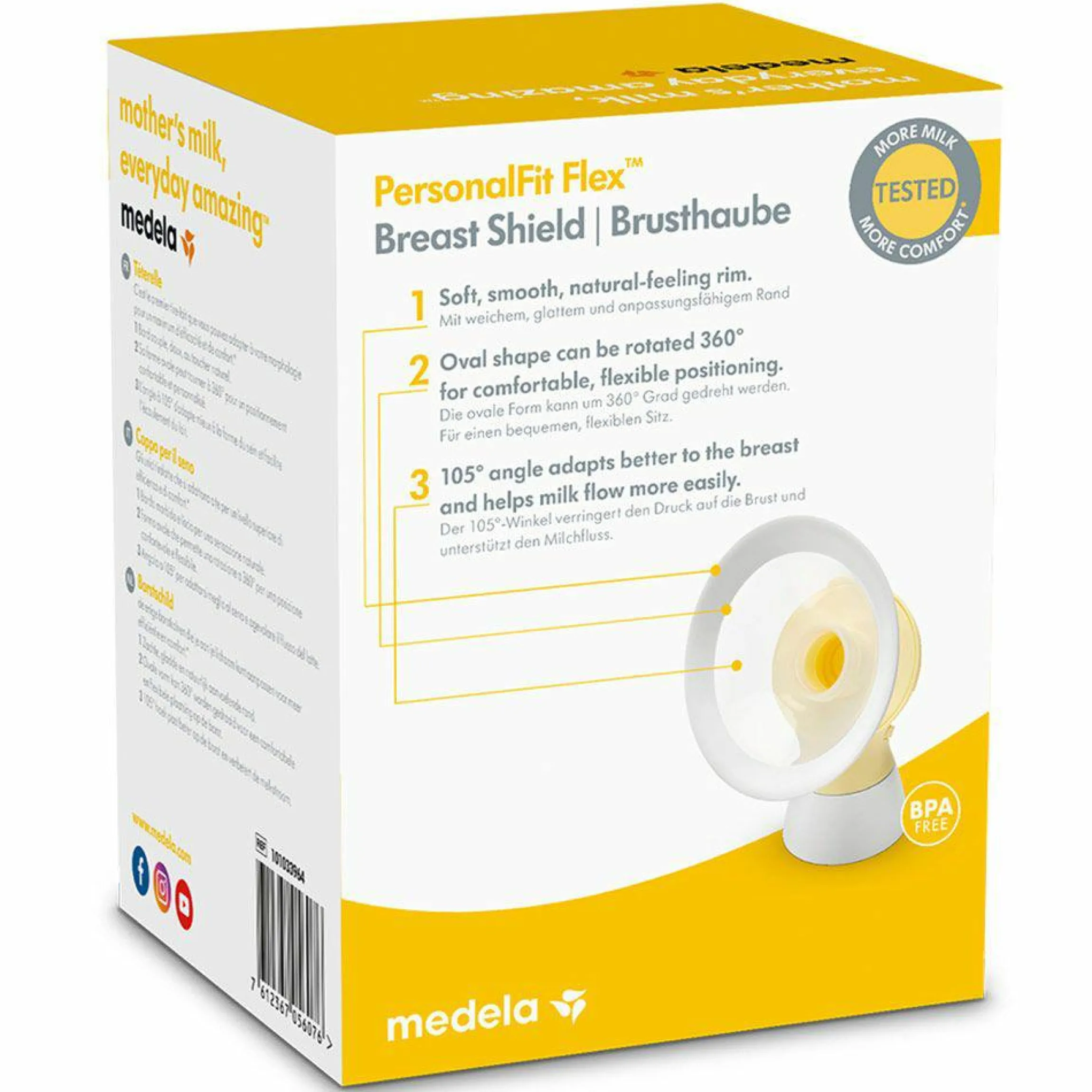 Brusthaube PersonalFit Flex 2er Pack - Gr. M