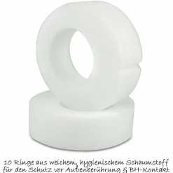 Brust-Ringe - 5 Paar