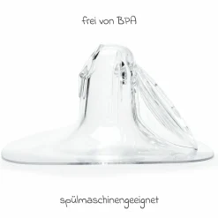 Brustschale 2er Pack für Milchpumpe Elvie Pump 24 mm - Clear