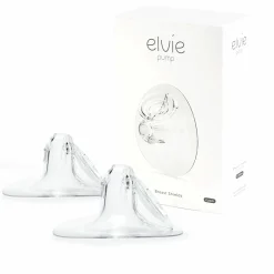 Brustschale 2er Pack für Milchpumpe Elvie Pump 28 mm - Clear