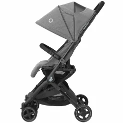 Buggy & Reisebuggy Lara2 mit Automatik-Faltung, Liegeposition, bis 22 kg, nur 6,3 kg - Select Grey - Kollektion 2025
