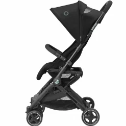 Buggy & Reisebuggy Lara² mit Automatik-Faltung, Liegeposition, bis 22 kg, nur 6,3 kg - Essential Black - Kollektion 2025
