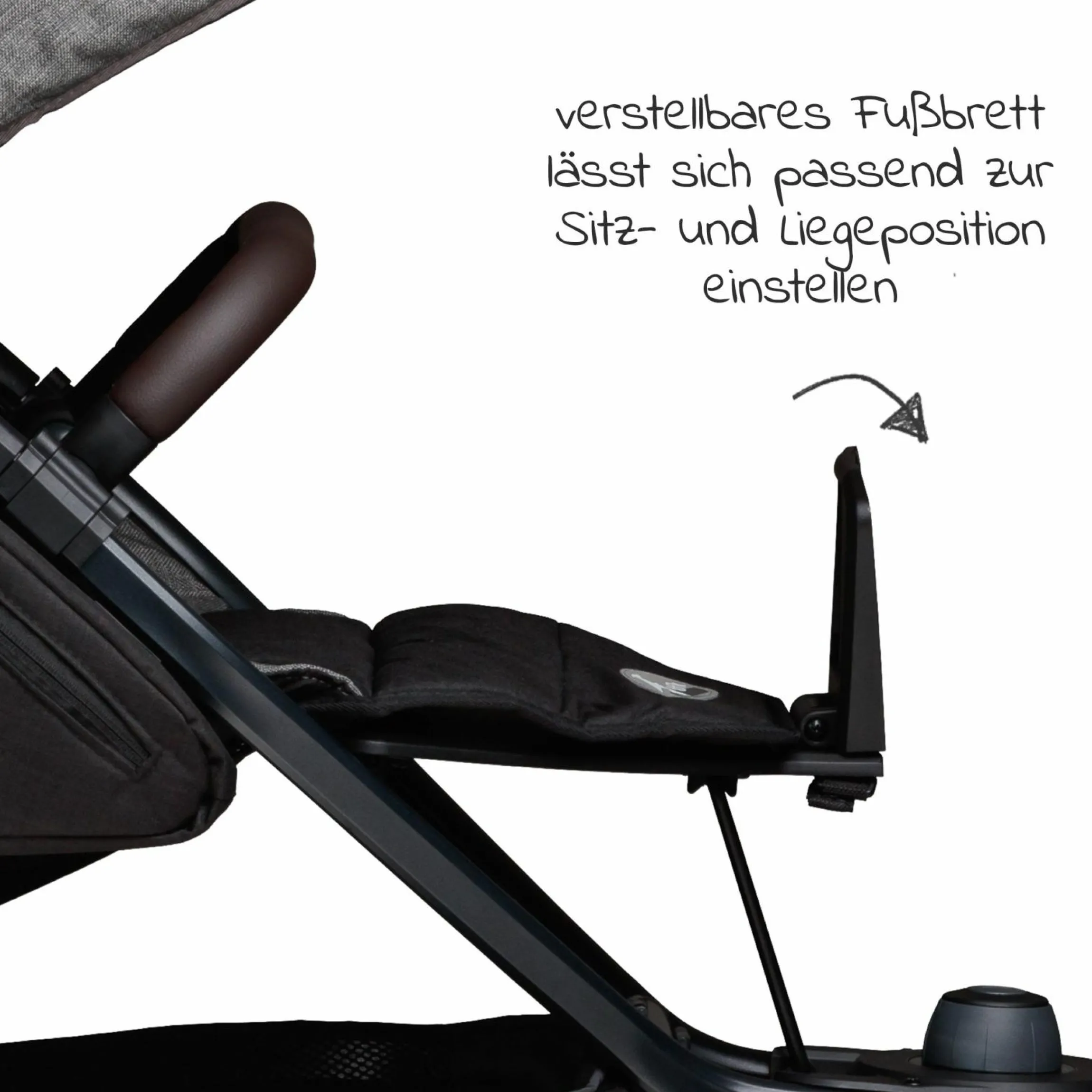 Buggy & Sportkinderwagen Mono 2 mit Luftreifen inkl. Sportsitz bis 34 kg + XXL-Zamboo Zubehörpaket - Premium Grau