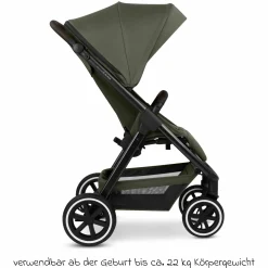 Buggy & Sportwagen Avus 2 Air mit Lufträdern, Einhand-Faltung und höhenverstellbarem Schieber - Pure - Avocado - Kollektion 2025