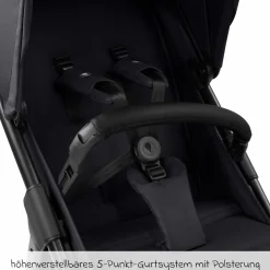 Buggy & Sportwagen Avus 2 Air mit Lufträdern, Einhand-Faltung und höhenverstellbarem Schieber - Pure - Coal - Kollektion 2025