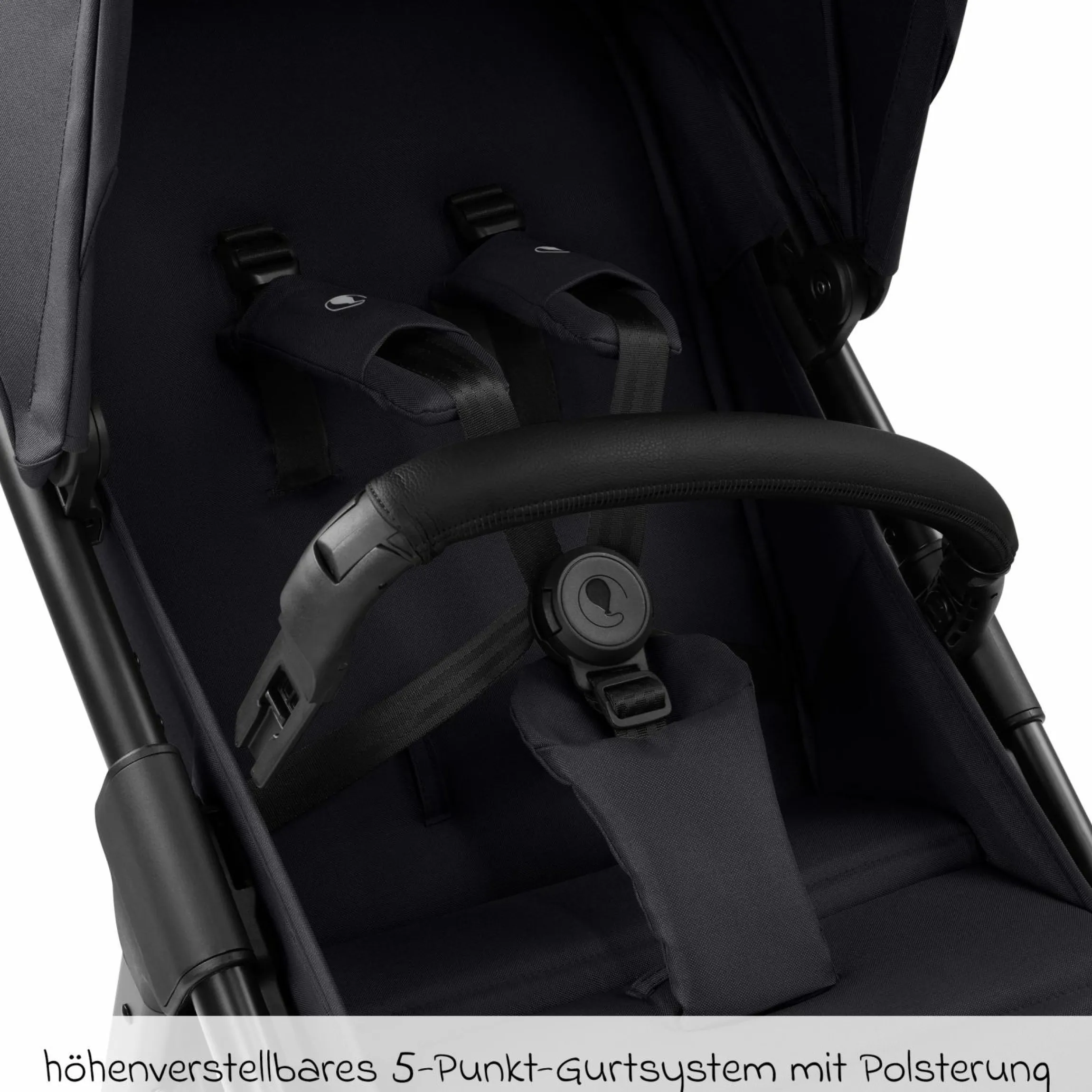 Buggy & Sportwagen Avus 2 Air mit Lufträdern, Einhand-Faltung und höhenverstellbarem Schieber - Pure - Coal - Kollektion 2025