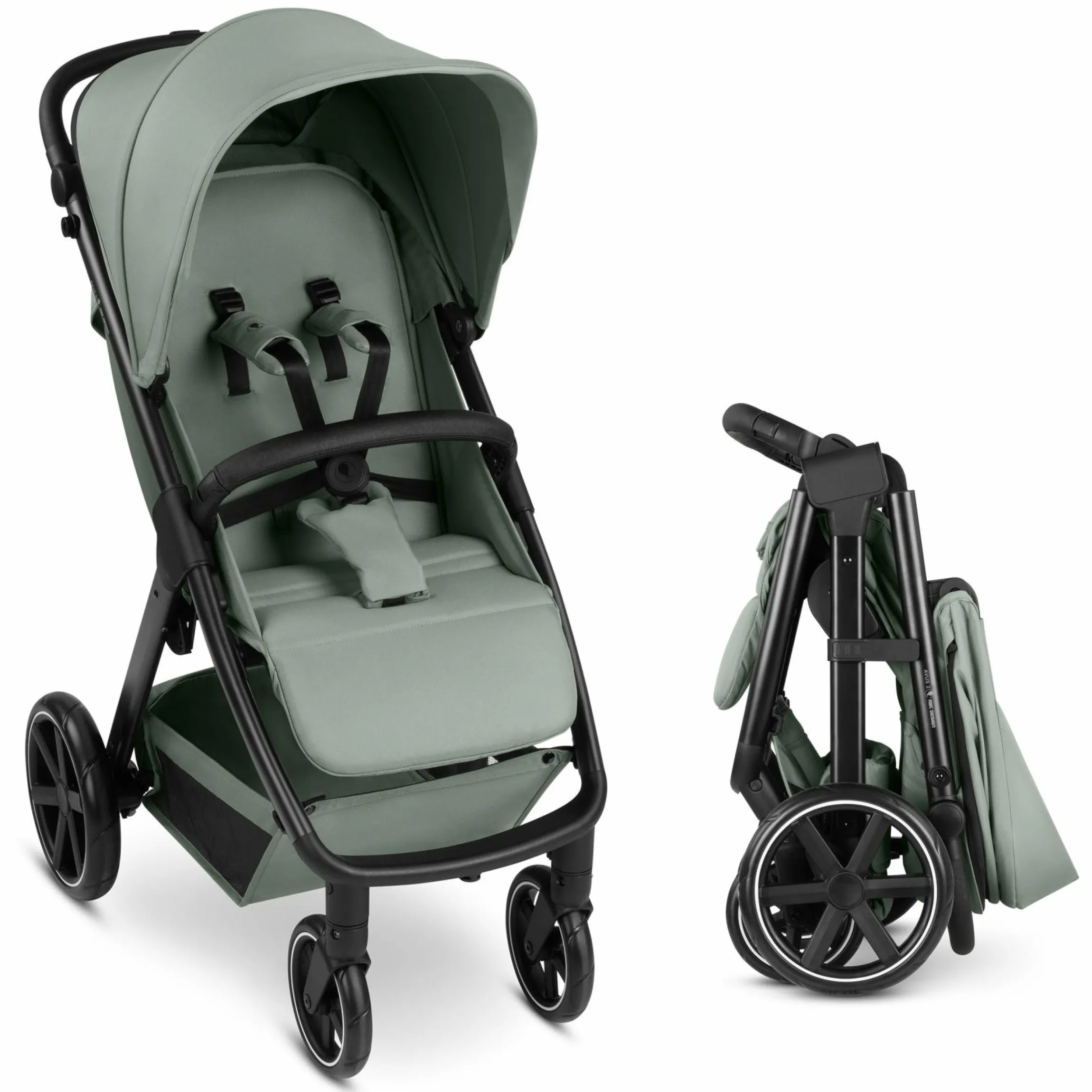 Buggy & Sportwagen Avus 2 mit Einhand-Faltung und höhenverstellbarem Schieber - Pine - Kollektion 2025