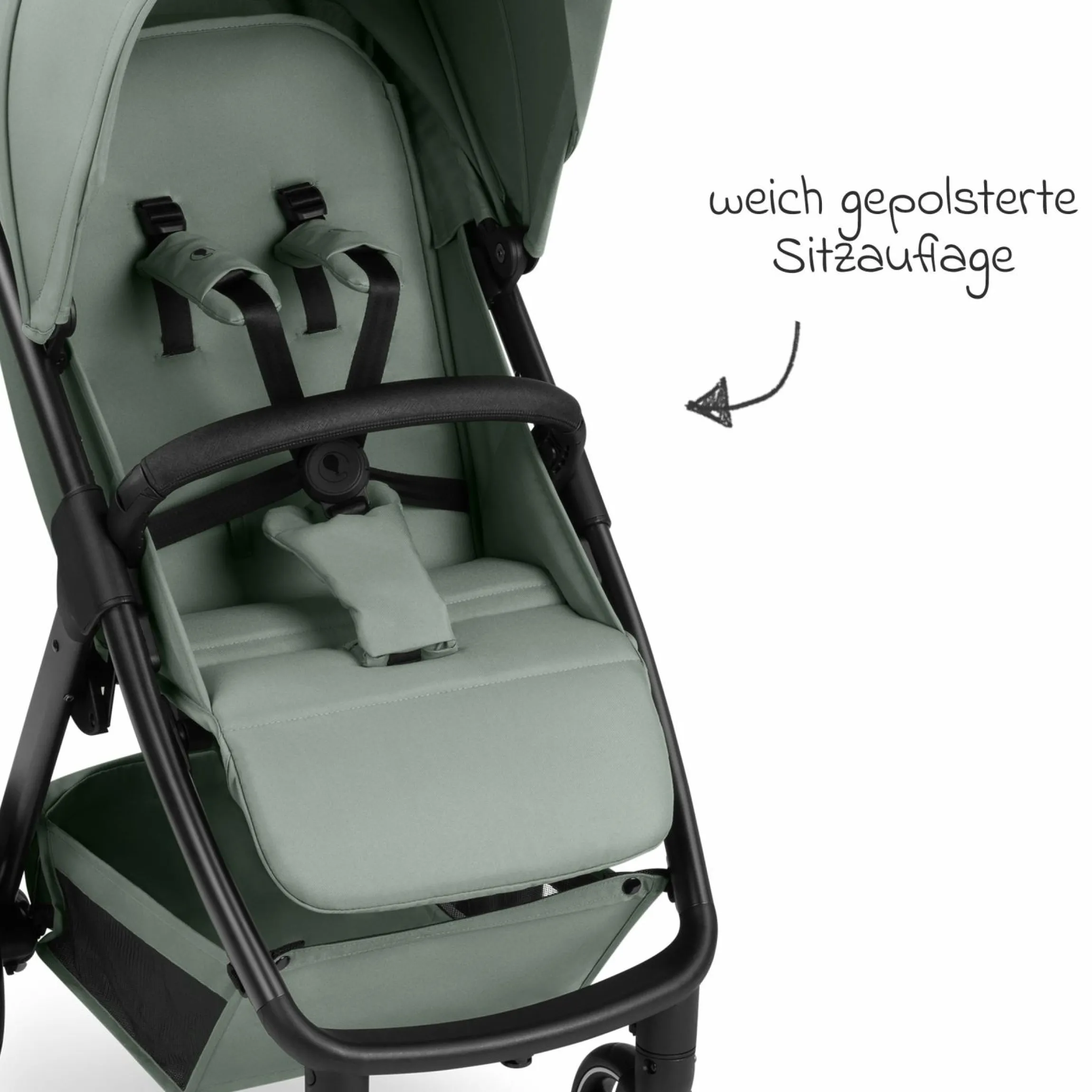Buggy & Sportwagen Avus 2 mit Einhand-Faltung und höhenverstellbarem Schieber - Pine - Kollektion 2025