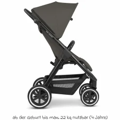 Buggy & Sportwagen Avus Air mit Lufträdern - Einhand-Faltung und höhenverstellbarem Schieber (bis 25 kg belastbar) - Cloud - Kollektion 2024