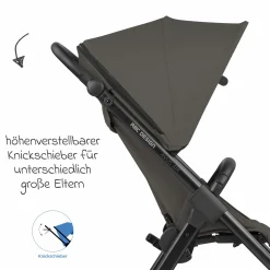 Buggy & Sportwagen Avus Air mit Lufträdern - Einhand-Faltung und höhenverstellbarem Schieber (bis 25 kg belastbar) - Cloud - Kollektion 2024
