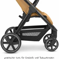 Buggy & Sportwagen Avus mit Einhand-Faltung und höhenverstellbarem Schieber (bis 25 kg belastbar) - Honey - Kollektion 2024