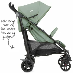Buggy & Sportwagen Brisk LX bis 22 kg belastbar mit Liegefunktion & Einhand-Faltung - Laurel - Kollektion 2025