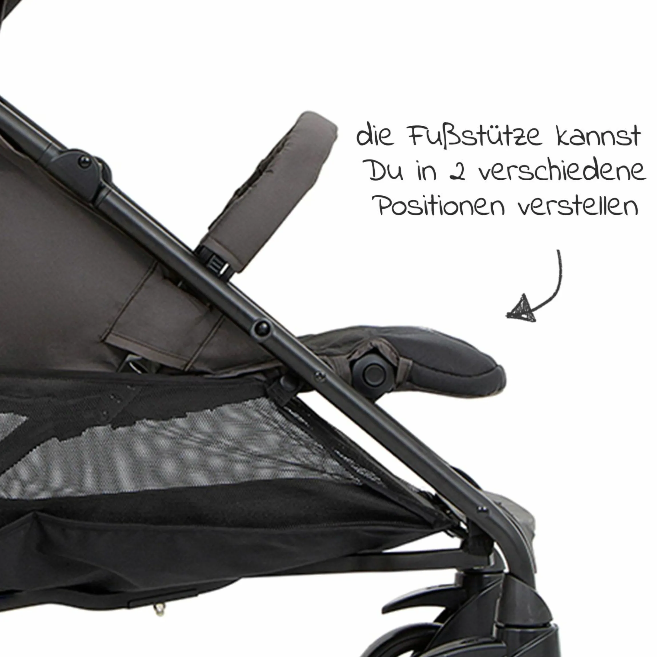 Buggy & Sportwagen Brisk LX bis 22 kg belastbar mit Liegefunktion & Einhand-Faltung - Ember - Kollektion 2025