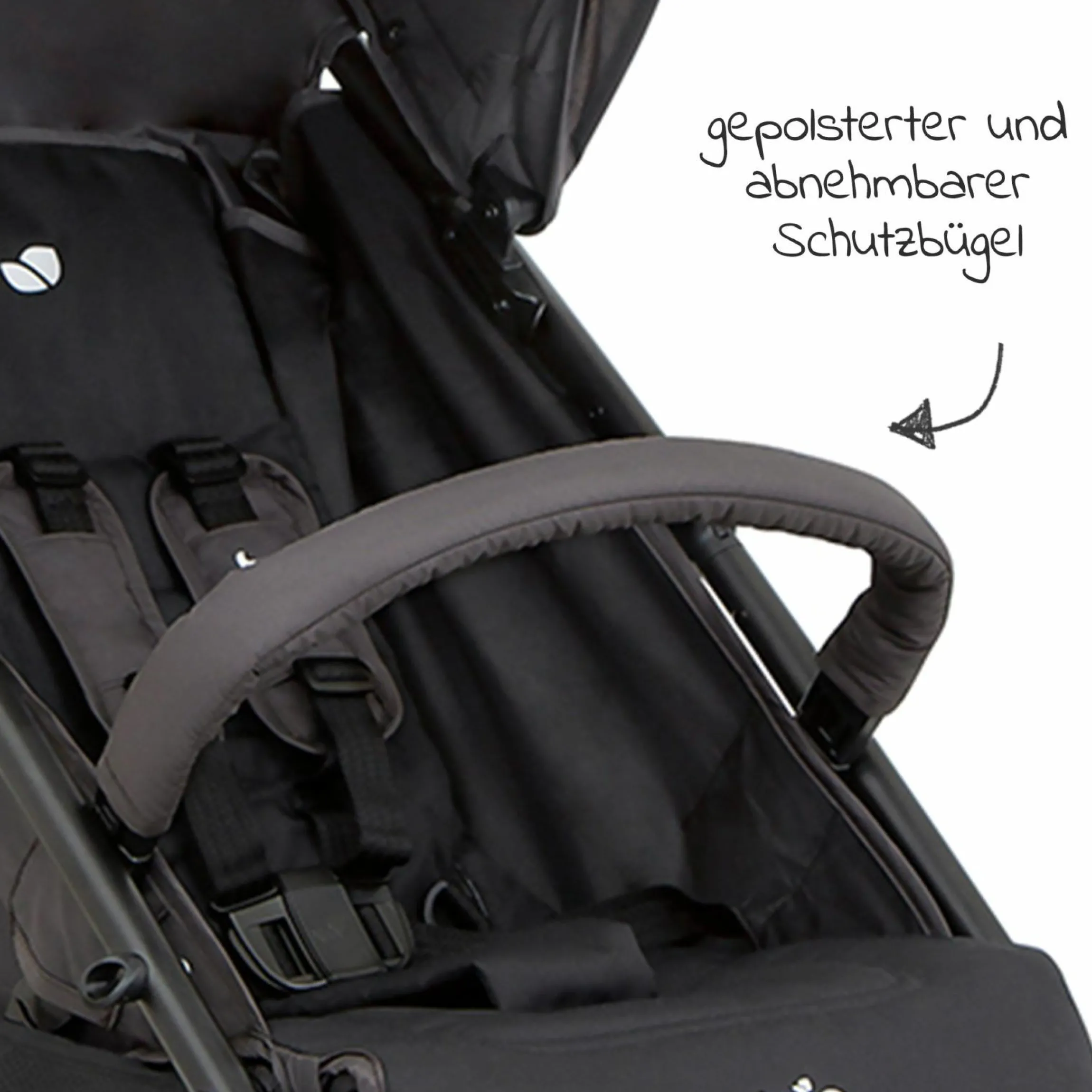 Buggy & Sportwagen Brisk LX bis 22 kg belastbar mit Liegefunktion & Einhand-Faltung - Ember - Kollektion 2025