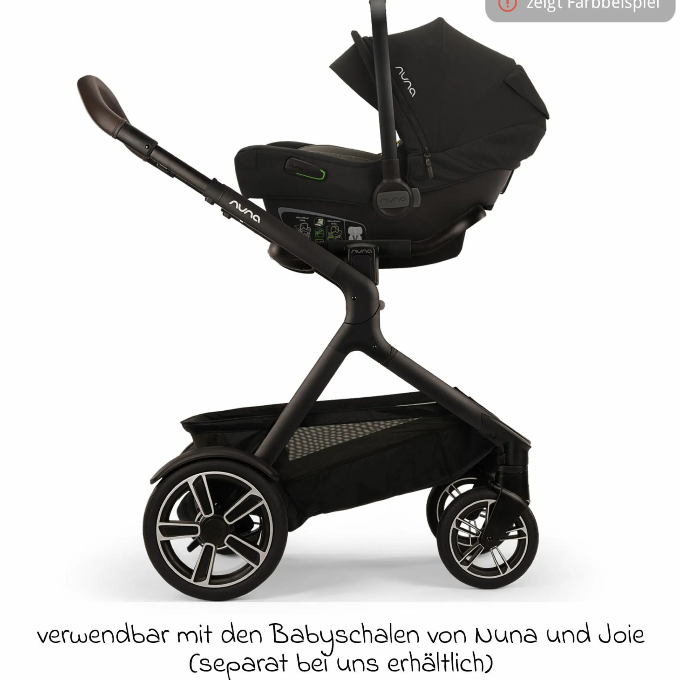 Buggy & Sportwagen DEMI next bis 22 kg mit magnetischem Gurtverschluss, umsetzbarem Allwettersitz, höhenverstellbarem Schieber, integrierter Sichtschutz inkl. Adapter & Regenschutz - Pine - Kollektion 2025