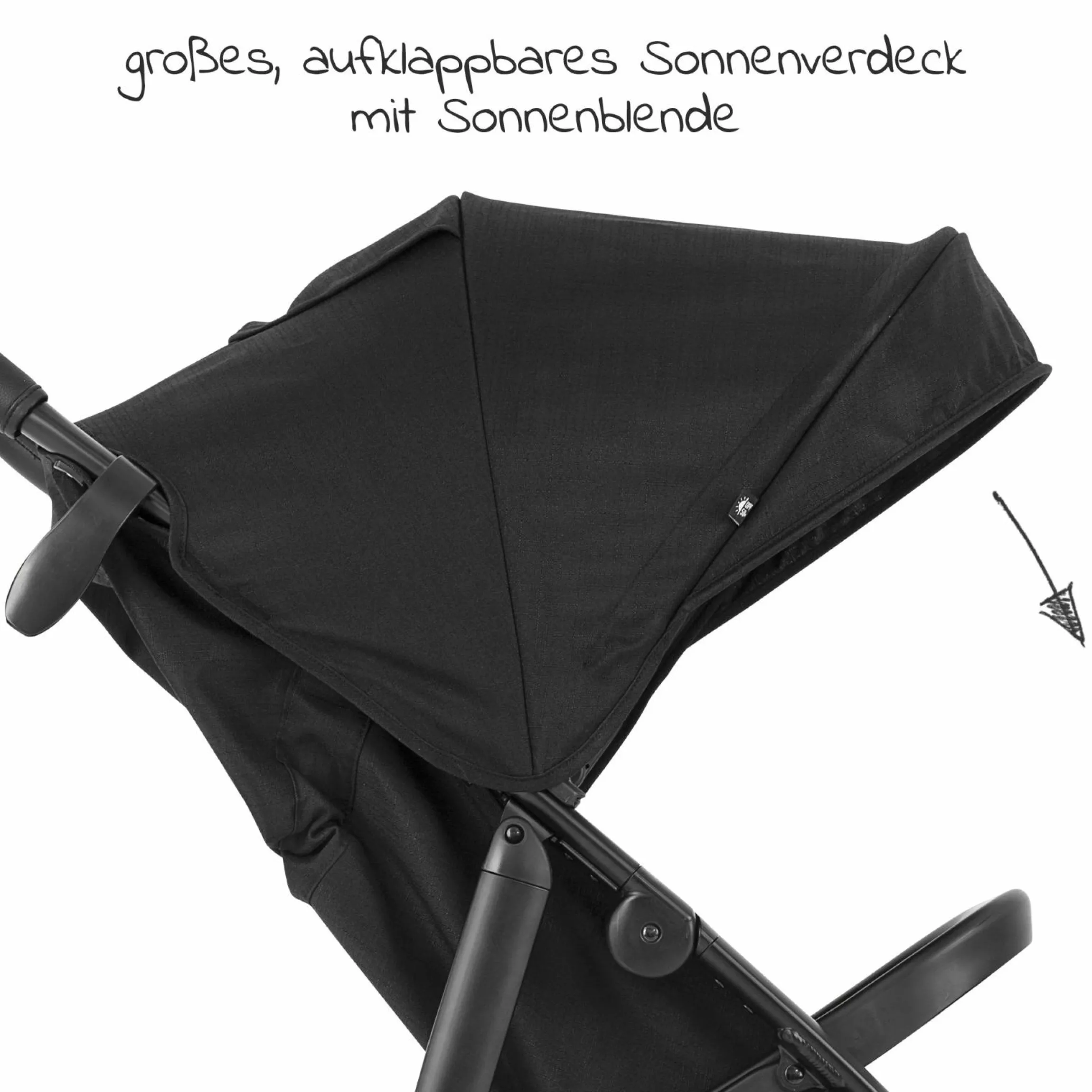 Buggy & Sportwagen Eezefold mit Liegefunktion - Midnight - Kollektion 2024