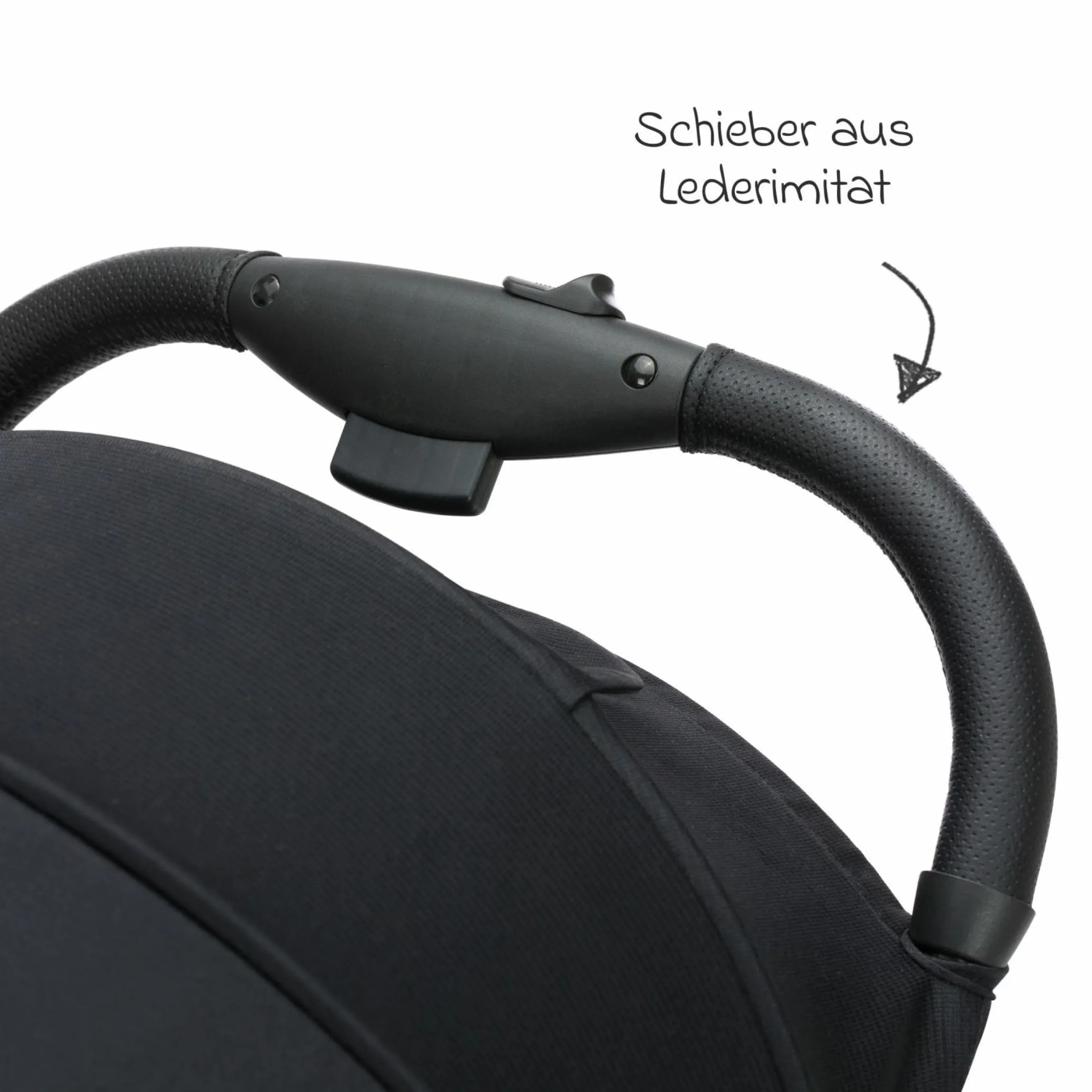 Buggy & Sportwagen Fill Rover bis 22 kg belastbar mit Liegeposition, Trollyfunktion nur 6,8 kg inkl. Schutzpaket - Schwarz