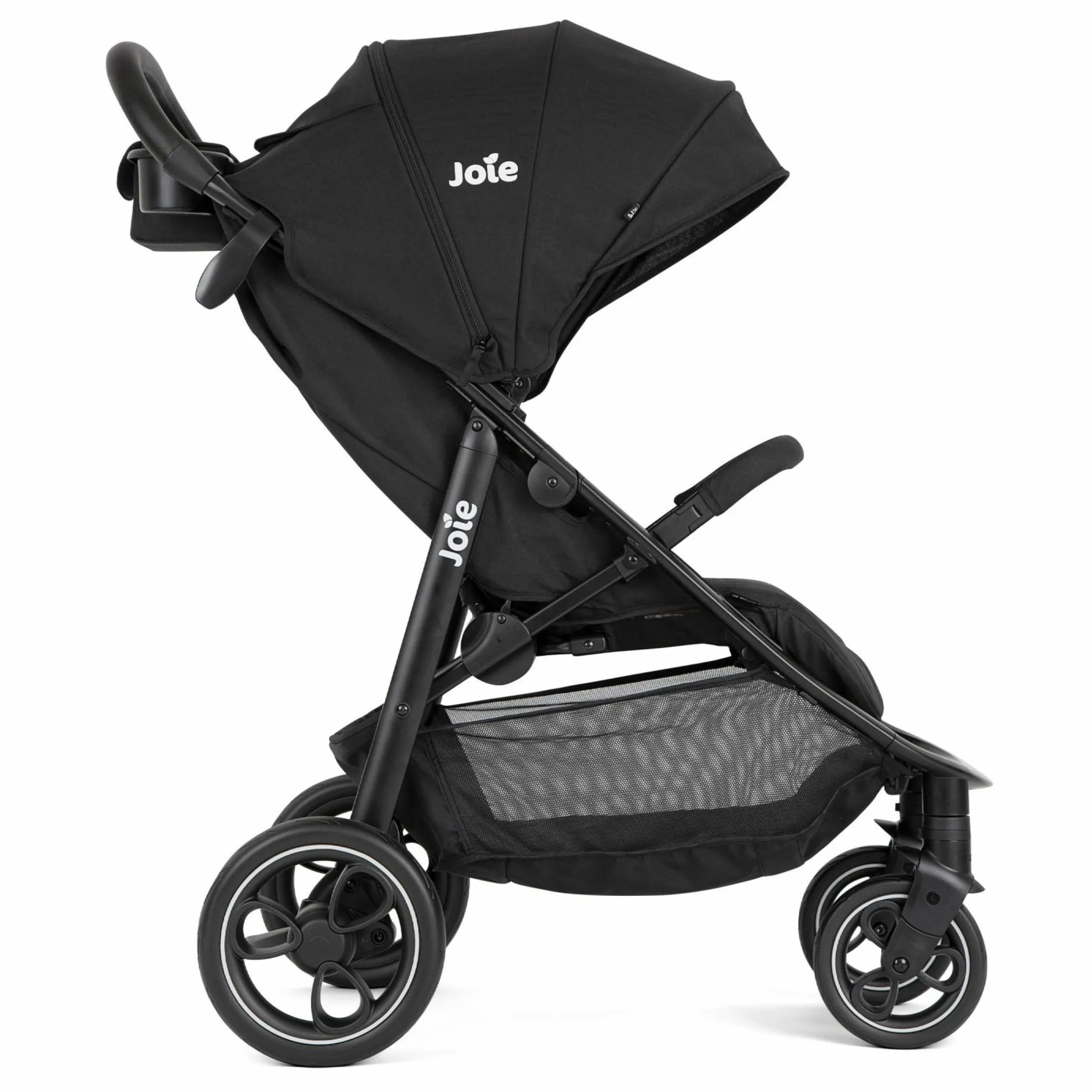 Buggy & Sportwagen Litetrax bis 22 kg belastbar mit Schieber-Ablagefach inkl. Insektenschutz & Regenschutz - Shale - Kollektion 2025