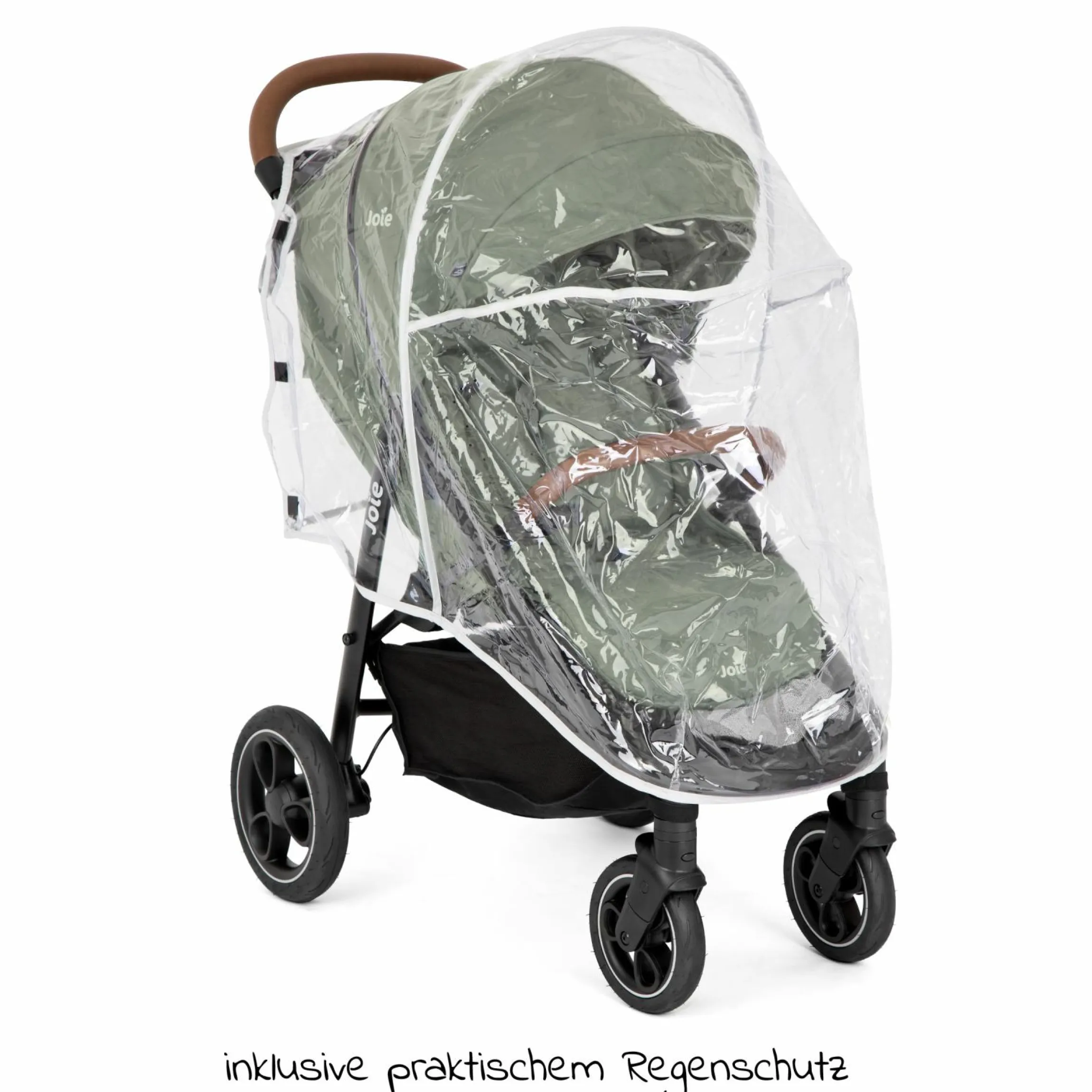 Buggy & Sportwagen Litetrax Pro bis 22 kg belastbar mit Schieber-Ablagefach & Regenschutz - Laurel - Kollektion 2025